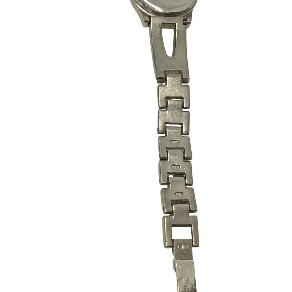 Two Tone Silver Gold Watch Small Face  New Battery